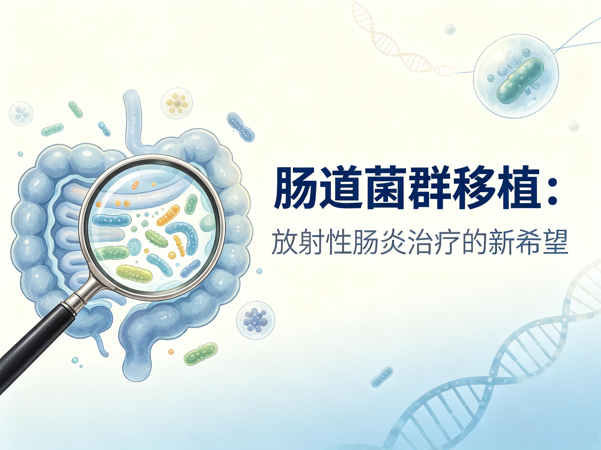 嘉峪关市|第3期 肠道菌群移植：放射性肠炎治疗的新希望